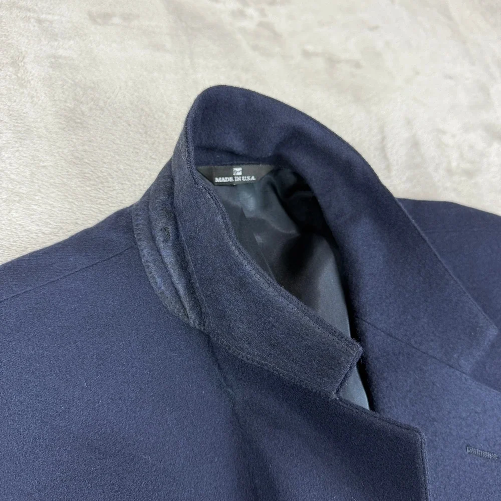 VTG Polo University Club Ralph Lauren Blazer Men 44R? Navy Wool Gold Buttons 90s